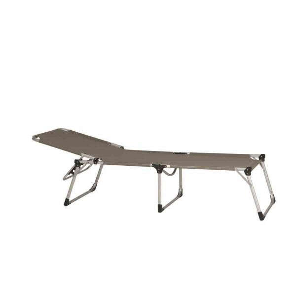 SIENA GARDEN Dreibeinliege XXL, silber taupe